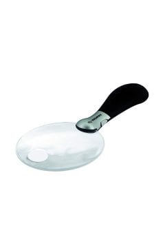 Konus Lux 90 2.5x Lightweight and Large Diameter Magnifier with Dual LED Illumination