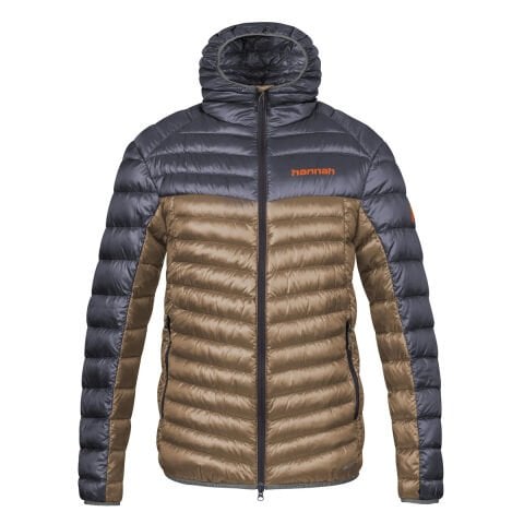 Hannah Arden Men's Outdoor Coat asphalt/khaki stripe