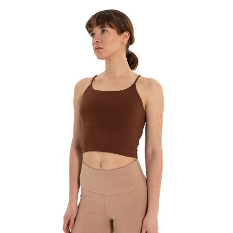 Inguz Sırt Detay İnce Askılı T-Shirt