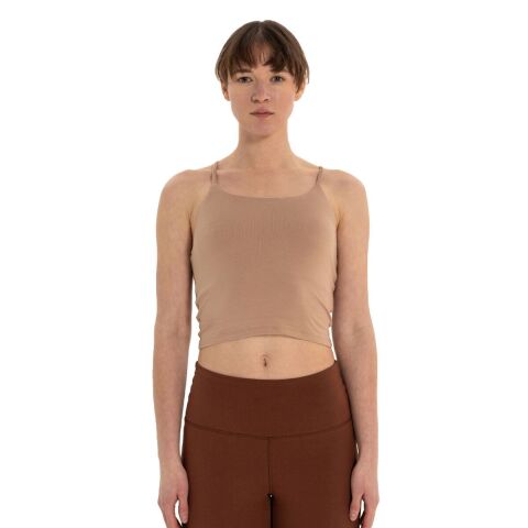 Inguz Sırt Detay İnce Askılı T-Shirt