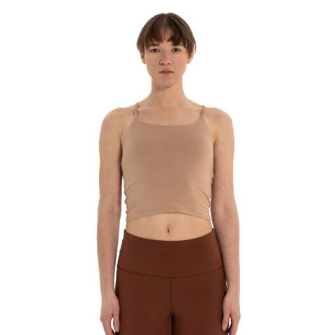 Inguz Sırt Detay İnce Askılı T-Shirt