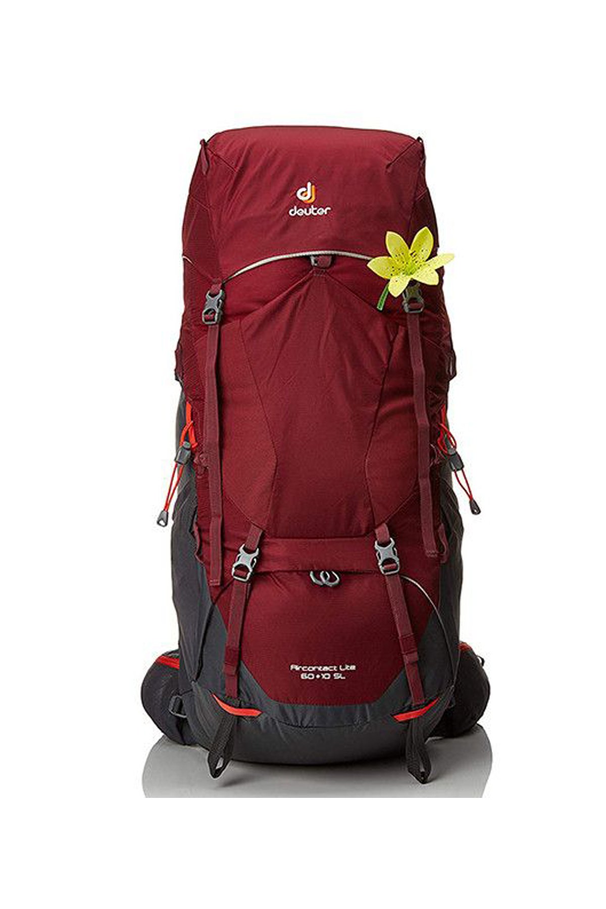 Deuter Aircontact Lite 60+10 SL バックパック ハイキング 登山 パプリカ ティール DEUTER AIRCONTACT 60+10 SL Womens Hiking Pack