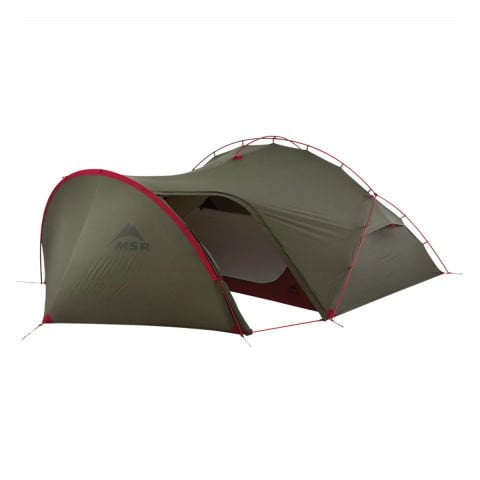 MSR Hubba Tour 1 Single Person Tent Red-Green