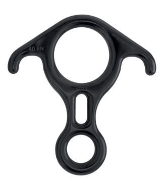 Singingrock Rescue Figure Eight Black 8 Sekizli Kurtarma İniş Aleti Koç Boynuzu Tipi