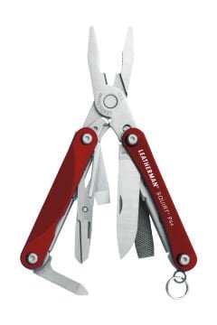 LEATHERMAN SQUIRT PS4 RED 831226 PEG high risk red high risk red