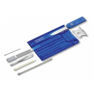 VICT.SWİSSCARD QUATRO TRANSPARENT BLUE Blue
