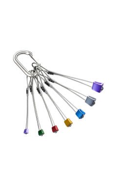 BLACK DIAMOND Stopper Set Classic #5-11 Stopper Silver Silver