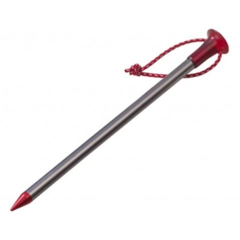 MSR Core Stake 9'' Bulk Single Tent Stake Red-Grey
