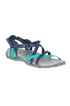 Merrell Terran Lattice II Women's Outdoor Sandals NAVY