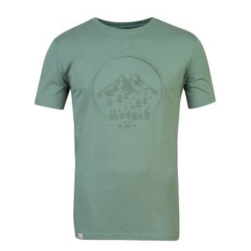 Hannah Ravi Printed Men's T-Shirt Oil Green