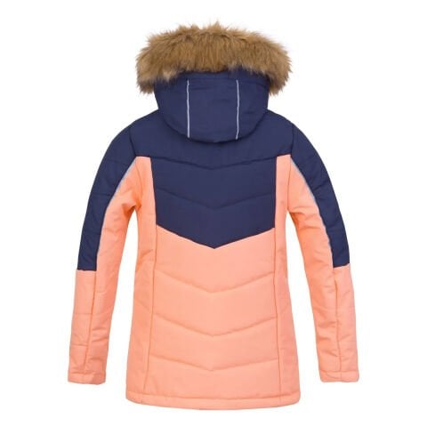 Hannah Leane Jr Kids Ski Jacket cantaloupe/mood indigo