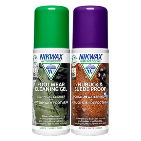 Nikwax Nubuck & Suede Shoe Cleaning Gel & Waterproof Spray 125 ML