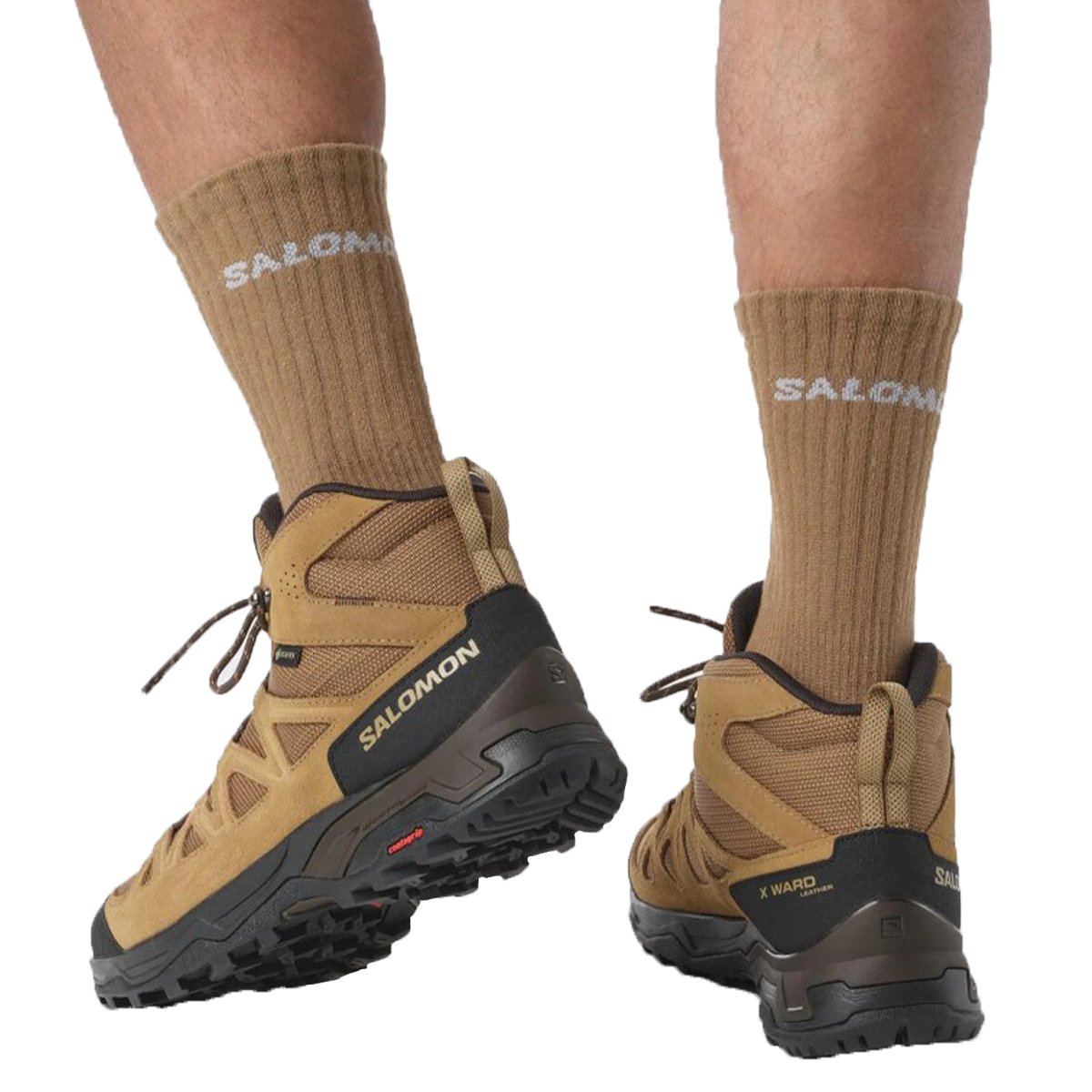 Salomon X Ward Leather Mid Gore-Tex Erkek Outdoor Bot