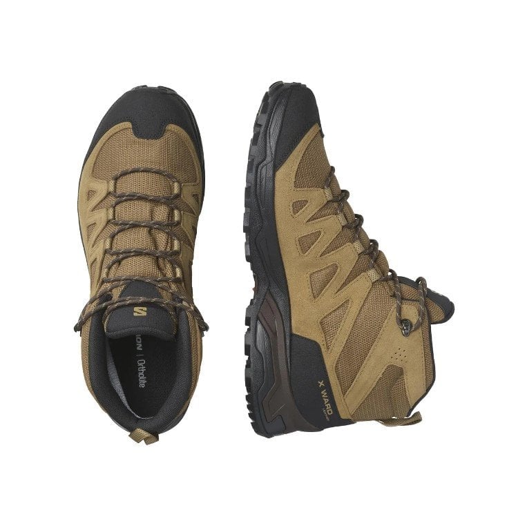 Salomon X Ward Leather Mid Gore-Tex Erkek Outdoor Bot