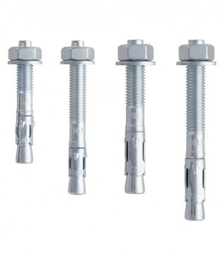 Fixe Steel Expansion Bolt Screw 10x90 mm. Silver