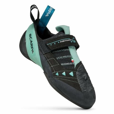 Scarpa Instinct VS WMN Women's Climbing Shoes Black-Aqua