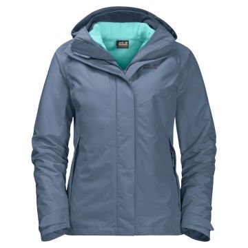Jack Wolfskin Iceland Voyage 3IN1 Women's Outdoor Jacket frost blue