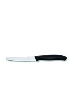 Victorinox 6.7833 SwissClassic 11cm Tomato & Sausage Knife Black