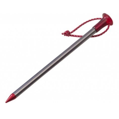MSR Carbon-Core Stake Kit (4 Stakes) Tent Stake RED -GRAY