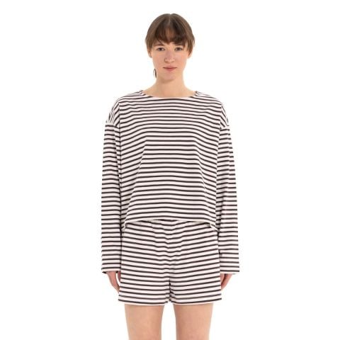 Inguz Stripe %100 Pamuk T-Shirt