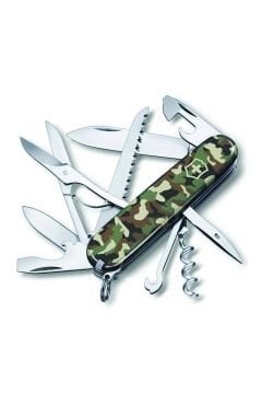 Victorinox 1.3713.94 Kamuflajlı Huntsman Çakı Haki Kamuflaj