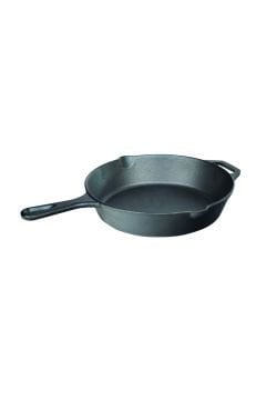 Nurgaz 10 Inch Cast Iron Pan Black