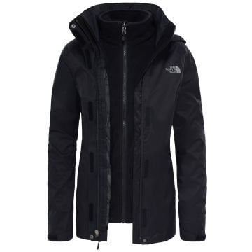 W EVOLVE II TRICLIMATE JACKET - EU TNF BLK-TNF BLK
