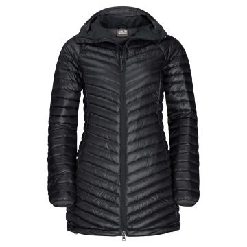 Jack Wolfskin Atmosphere Coat W Kadın Outdoor Mont Siyah