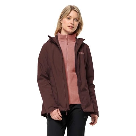 Jack Wolfskin Moonrise 3IN1 JKT W Kadın Outdoor Mont