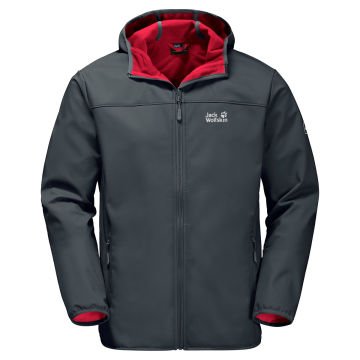 Jack Wolfskin Northern Point Men's Softshell Outdoor Jacket ebony