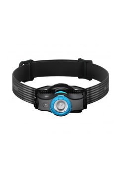 LEDLENSER MH5 BLACK-BLUE RECHARGEABLE 400 LUMENS HEADLIGHT Black-Blue
