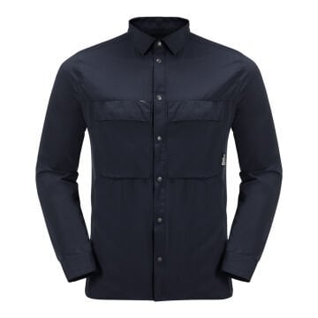 Jack Wolfskin Atacama LS Shirt M Men's Shirt night blue - XL