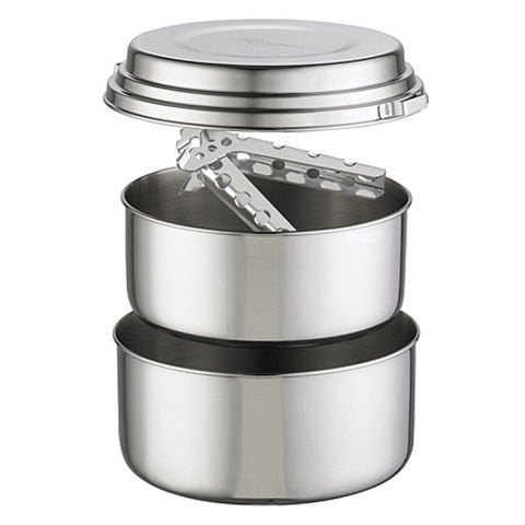 MSR Alpine 2 Pot Set Dinnerware Set Silver