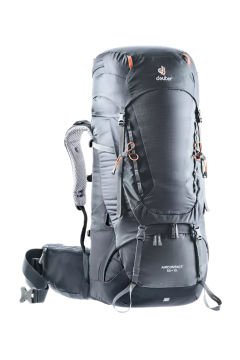 DEUTER Aircontact 55 + 10 Backpack graphite-black graphite-black