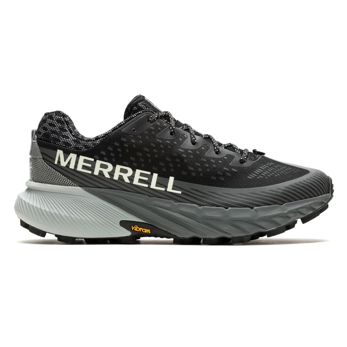 【美品】MERRELL AGILITY PEAK 5 ブラック 25cm Merrell Agility Peak 5 Kadın Koşu Ayakkabısı