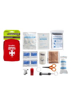 Summit First AID Survival Kit First Aid Kit Red Red