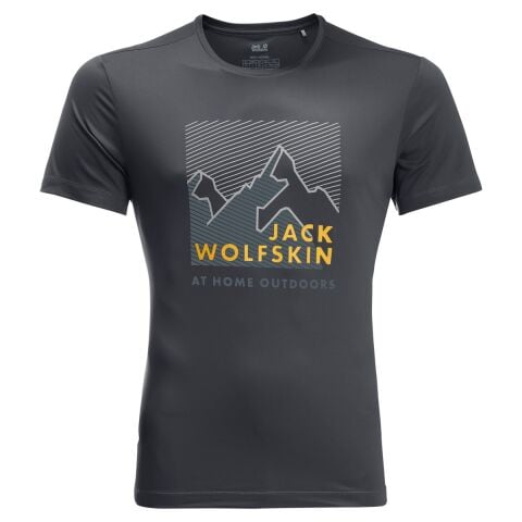 Jack Wolfskin Peak Graphic Erkek Outdoor T-Shirt