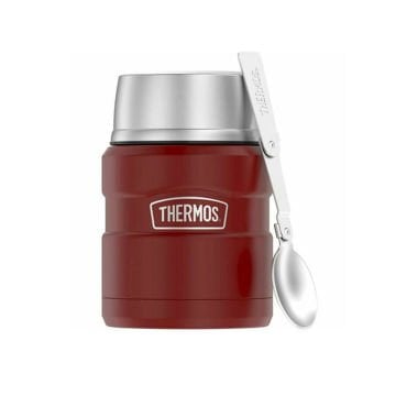 Thermos SK3000 Stainless King Food Thermos 0.47 Liter high risk red