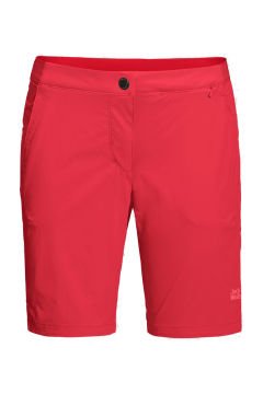 Jack Wolfskin Hilltop Trail Kadın Outdoor Şort tulip red